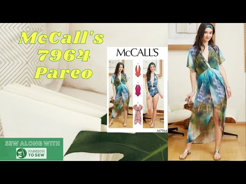 DIY / McCall's 7964 / Pareo / Sew Along with PassionTo Sew